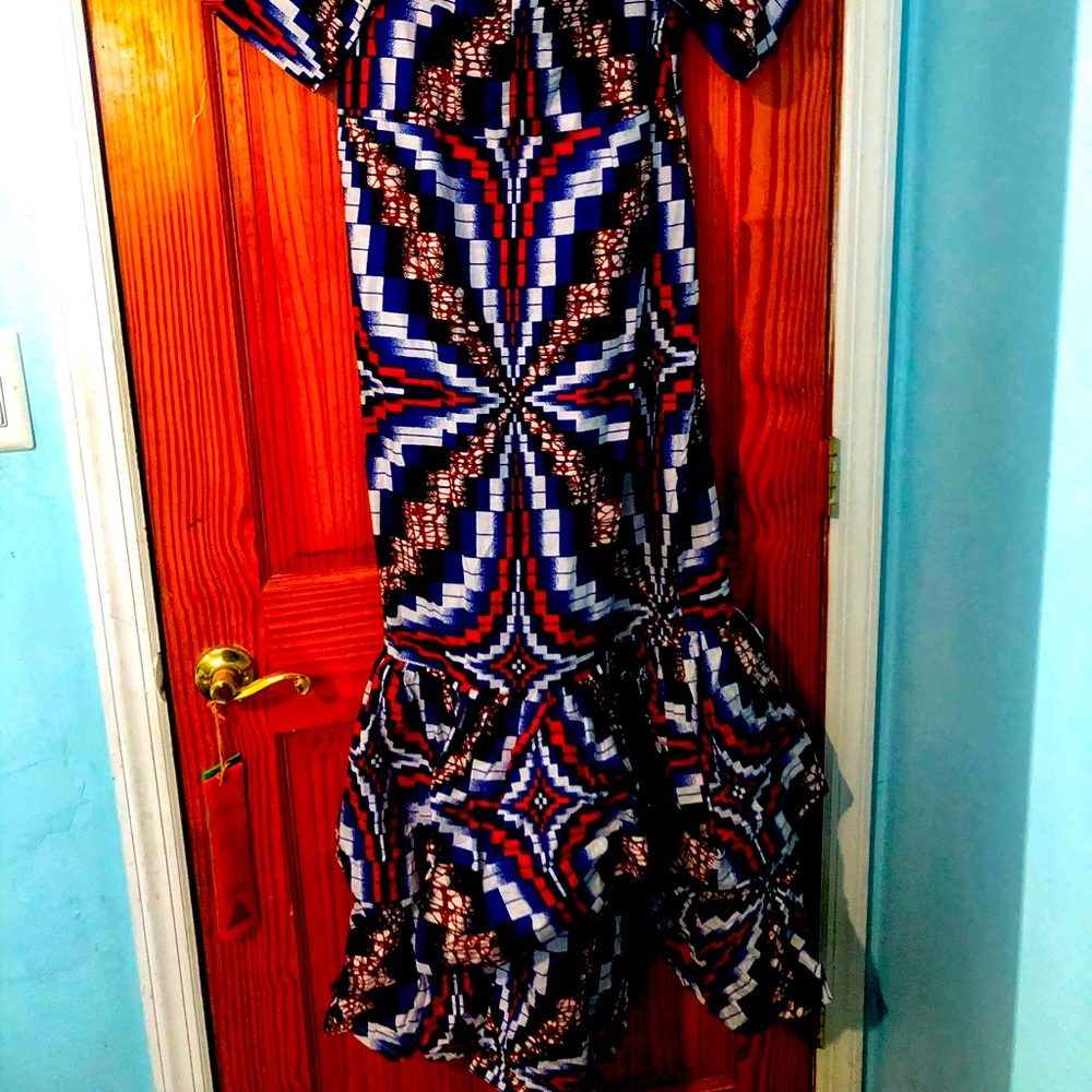 Beautiful one of a kind Ankara dress